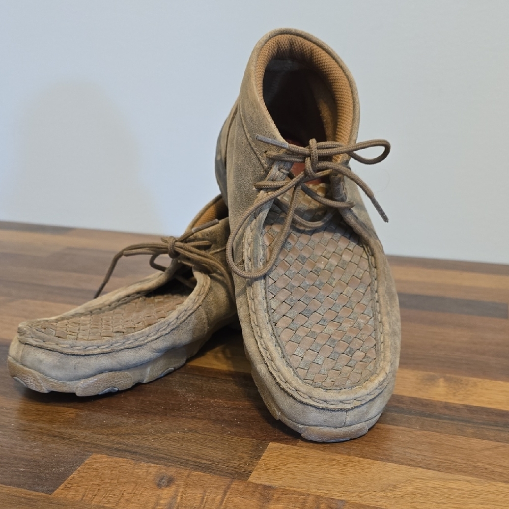 Boys Tan Leather Shoes